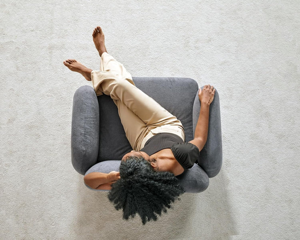 Boucle Sofa 3 Piece Set Grey T31713
