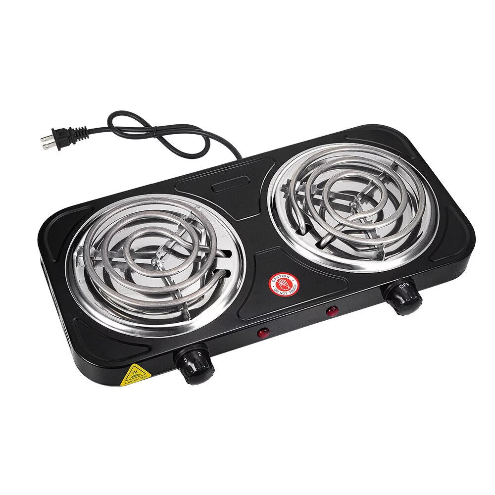 Double-burner Electric Hot Plate 220v 2000W E221