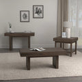 Rectangle End Table with Shelf A127