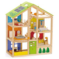 Wooden Furnished Dollhouse Playset F973234
