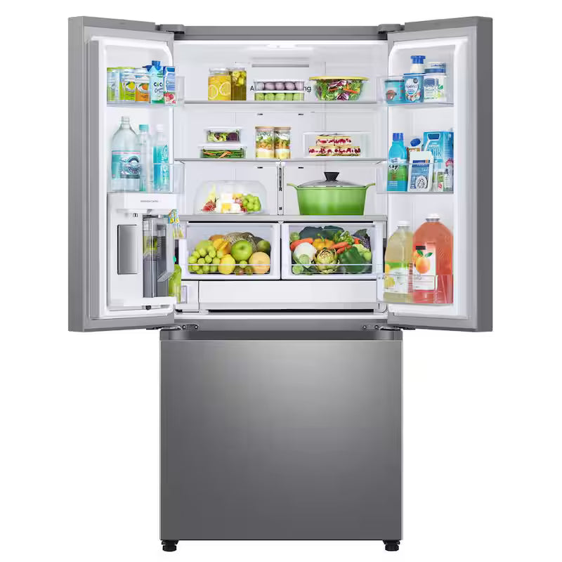 33 in. W 25 cu. ft. French Door Smart Refrigerator Stainless Steel E3159