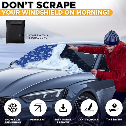Heavy Duty 600D Oxford Fabric Windshield Cover S540