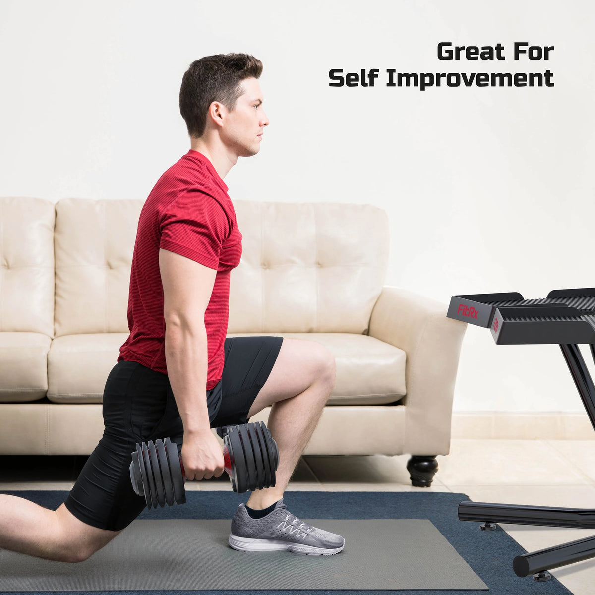 Adjustable Dumbbell 5-52.5 lbs Black O82990