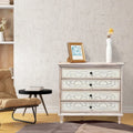 Washed White Drawer Dresser M214