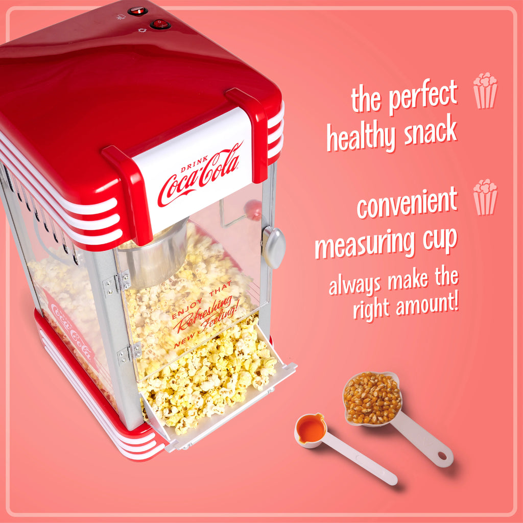 Red 2.5 oz Kettle Popcorn Maker T3825