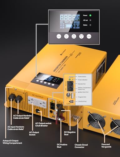 3000W 12V Pure Sine Wave Inverter Charger P15250