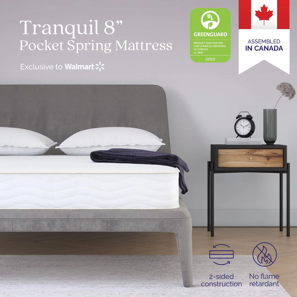 8'' 2-Sided Pocket Spring Mattress, Twin K832098