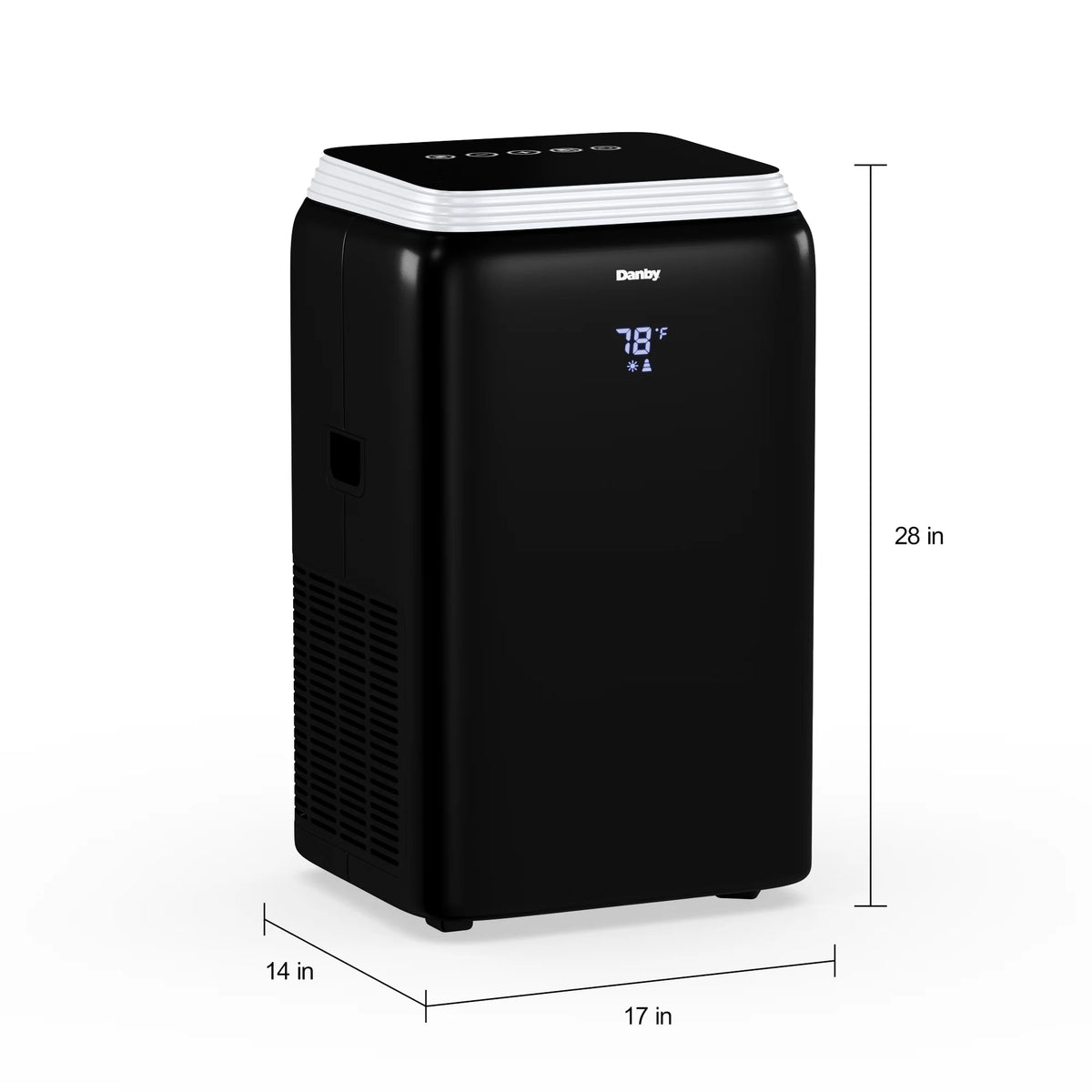 8000 BTU Portable AC in Black A2334