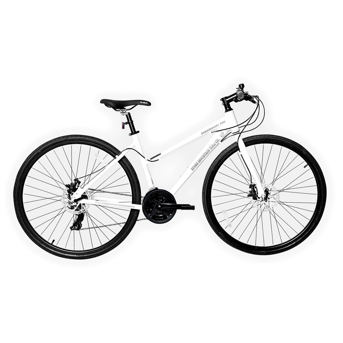 White 21-Speed 29 x 2 Inch Hybrid Mountain Bike V809978