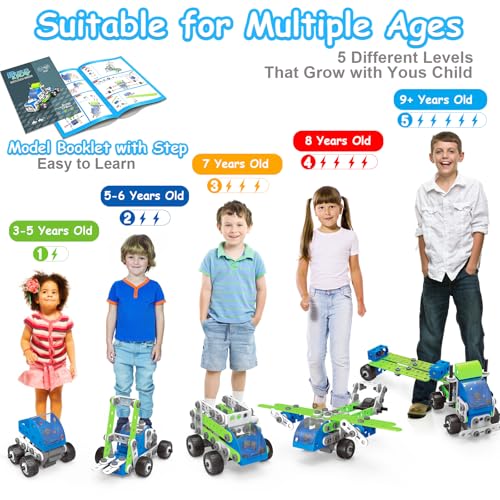 STEM Toys Building Toys for Kids Ages 4-8 X9541