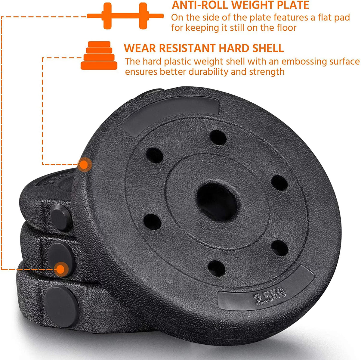 Adjustable Dumbbell Weight Set L711201