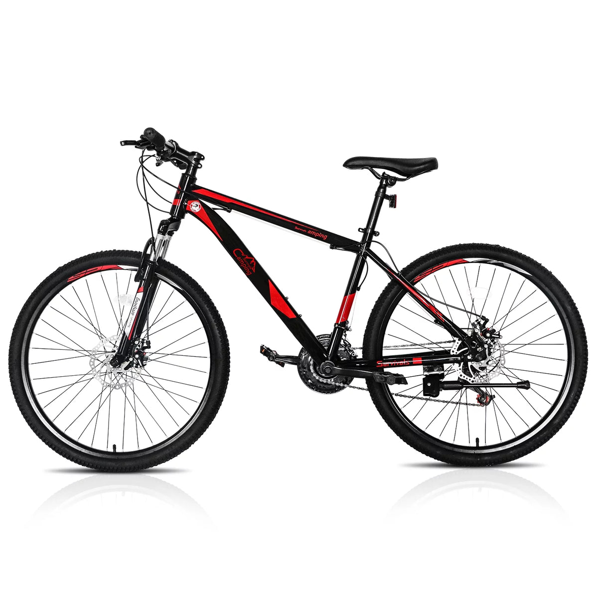 21-Speed Red/Black Mountain Bike H8468