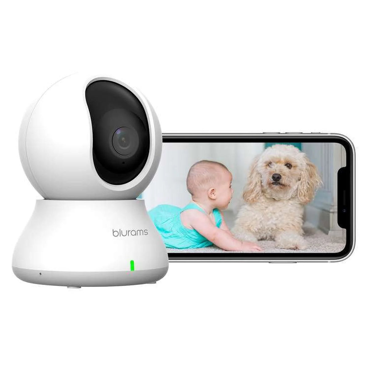 2K Security Camera with Night Vision and 2-Way Audio S6543