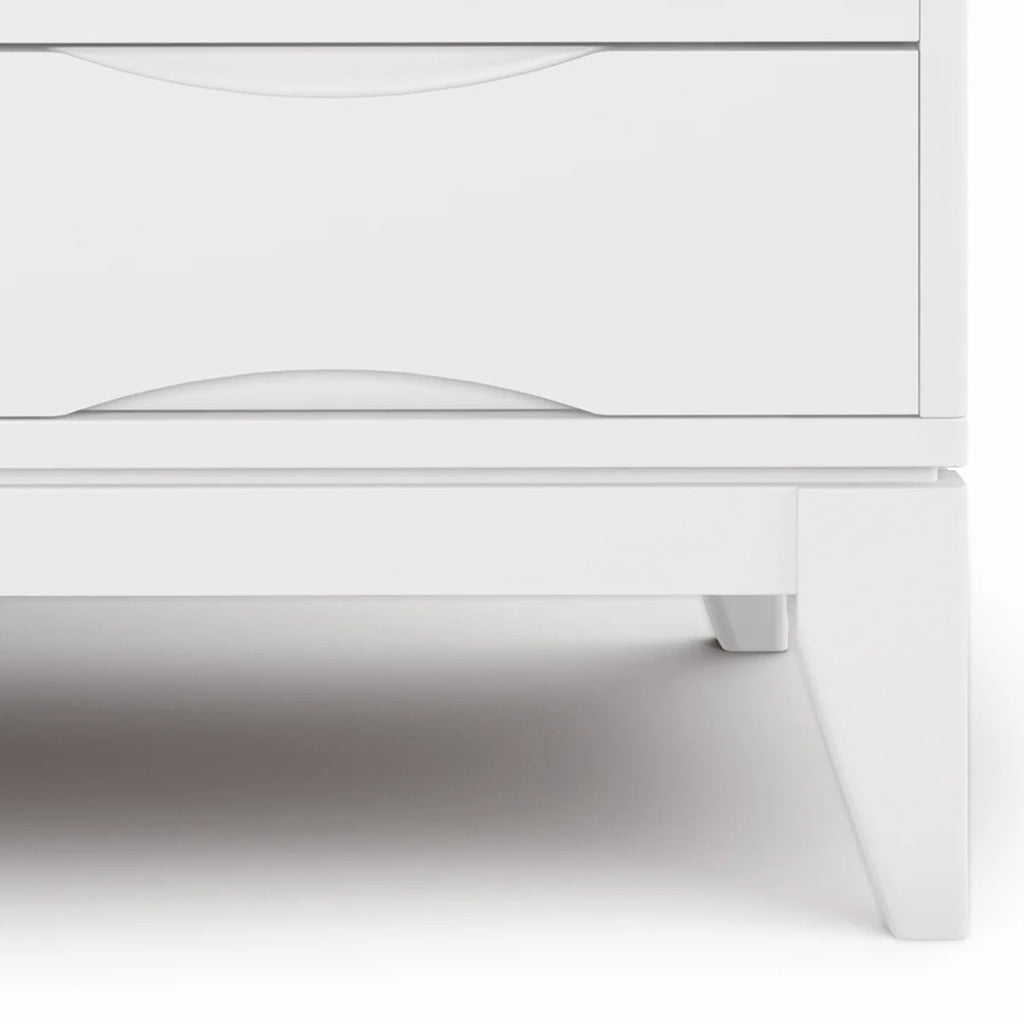 White 60 inch TV Media Stand X350