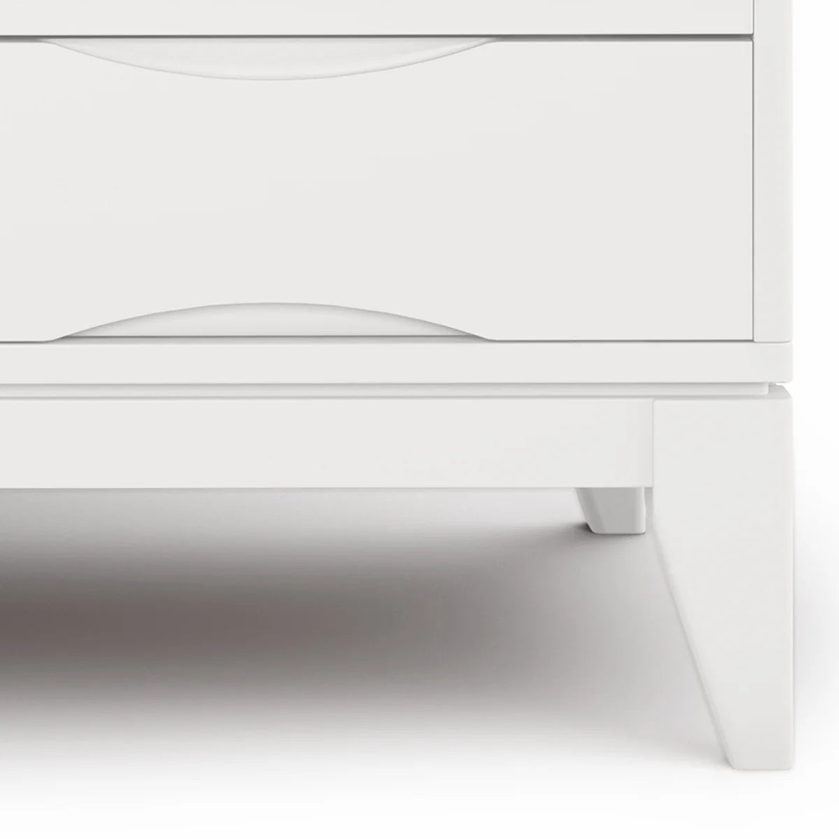 White 60 inch TV Media Stand X350