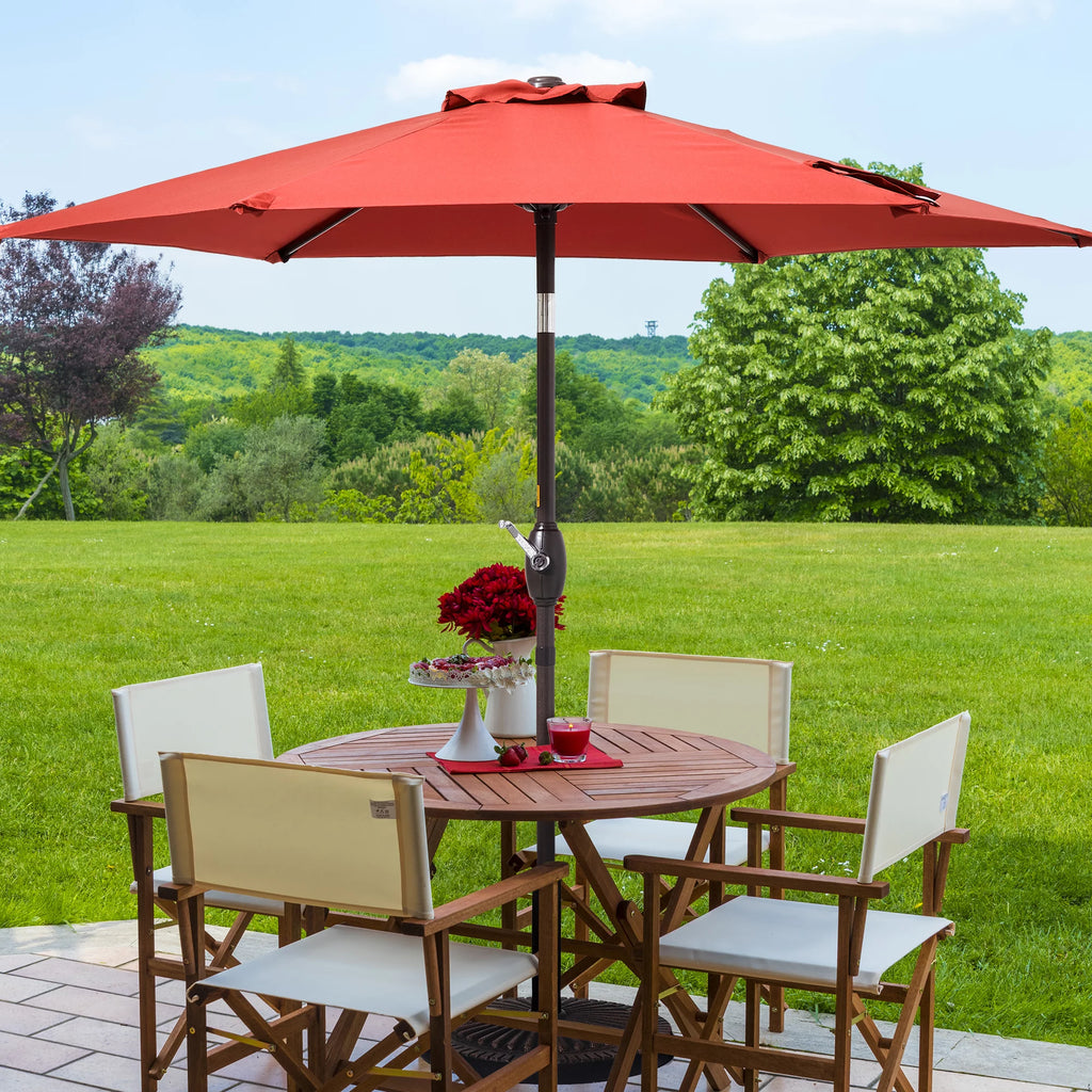 7.5 FT Outdoor Patio Market Umbrella with Tilt Button Q72400