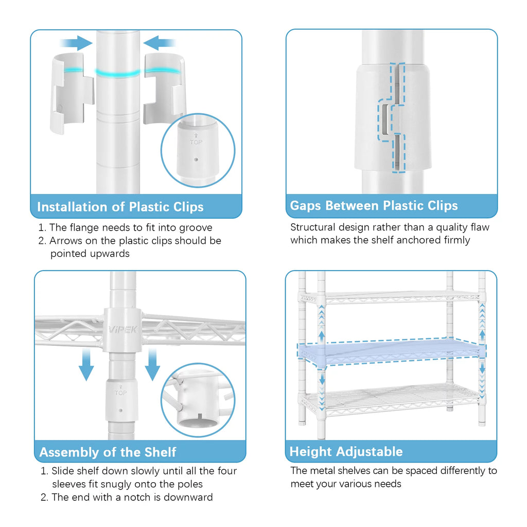 White Freestanding Wire Garment Rack A33915