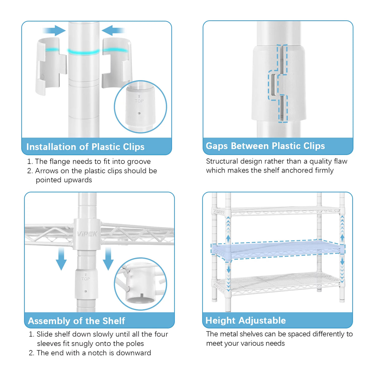 White Freestanding Wire Garment Rack A33915