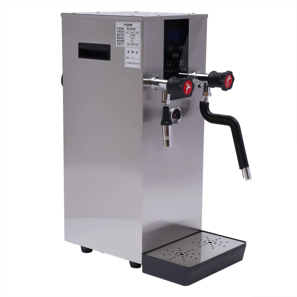 Commercial Steam Water Boiling Machine Milk Frother 2300W 110V M755