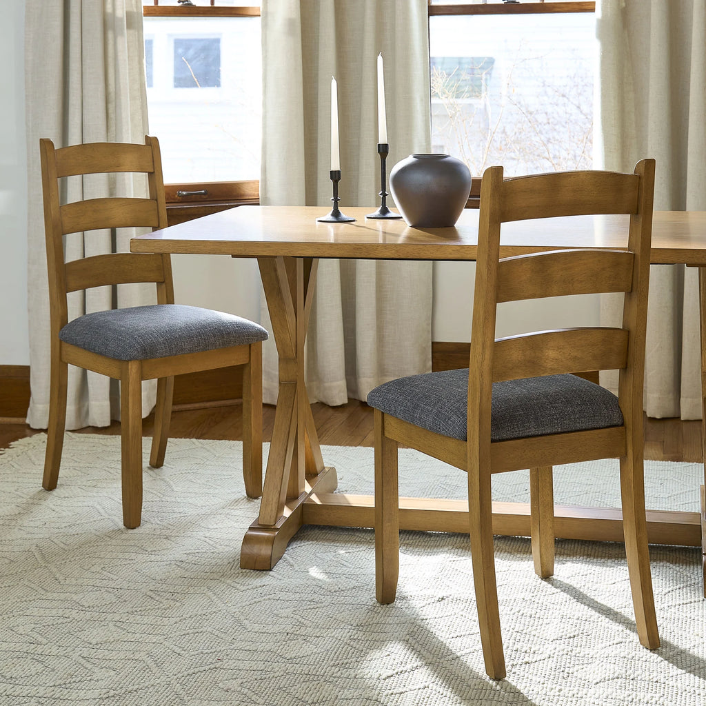 2 Pack Light Honey Finish Dining Chairs K359986