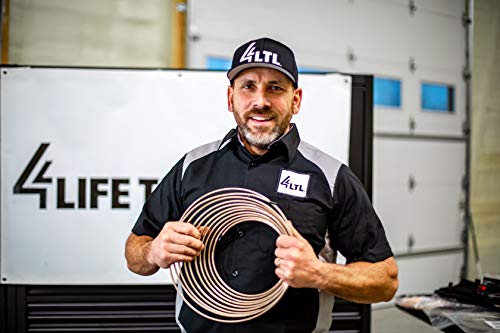 25 ft 1/4 Copper-Nickel Brake Line Tubing Coil and Fitting Kit J587504