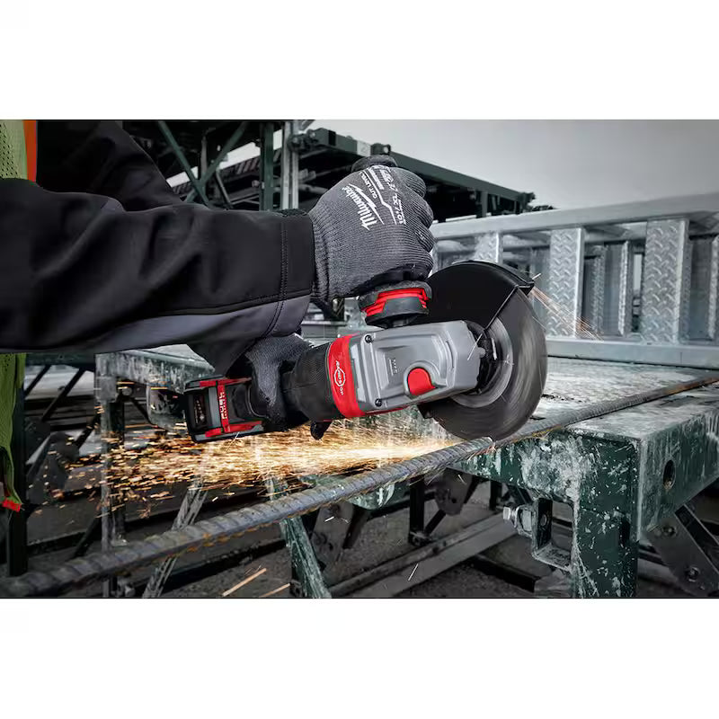 18 V Lithium-Ion Brushless Cordless 4-1/2 in./6 in. Braking Grinder with 1/4 in. Hex Impact Driver T31883