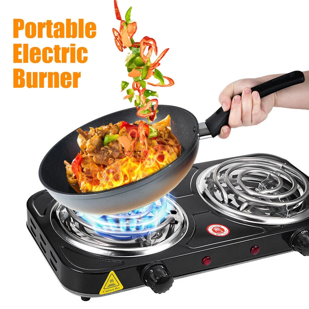 Double-burner Electric Hot Plate 220v 2000W E221