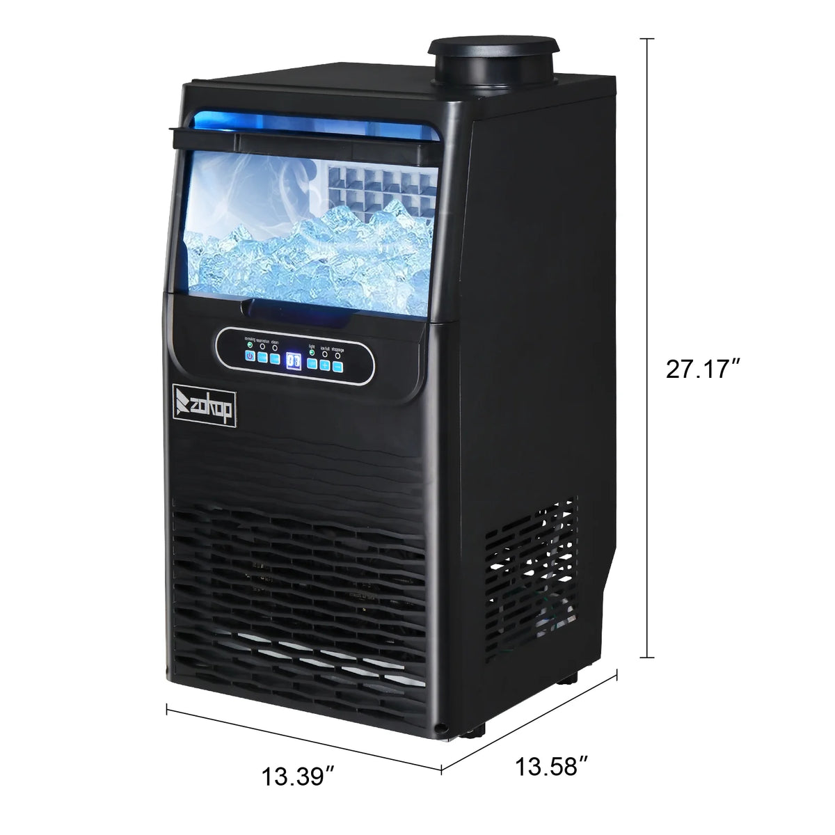 Commercial Ice Maker with 11lbs Storage Capacity B312
