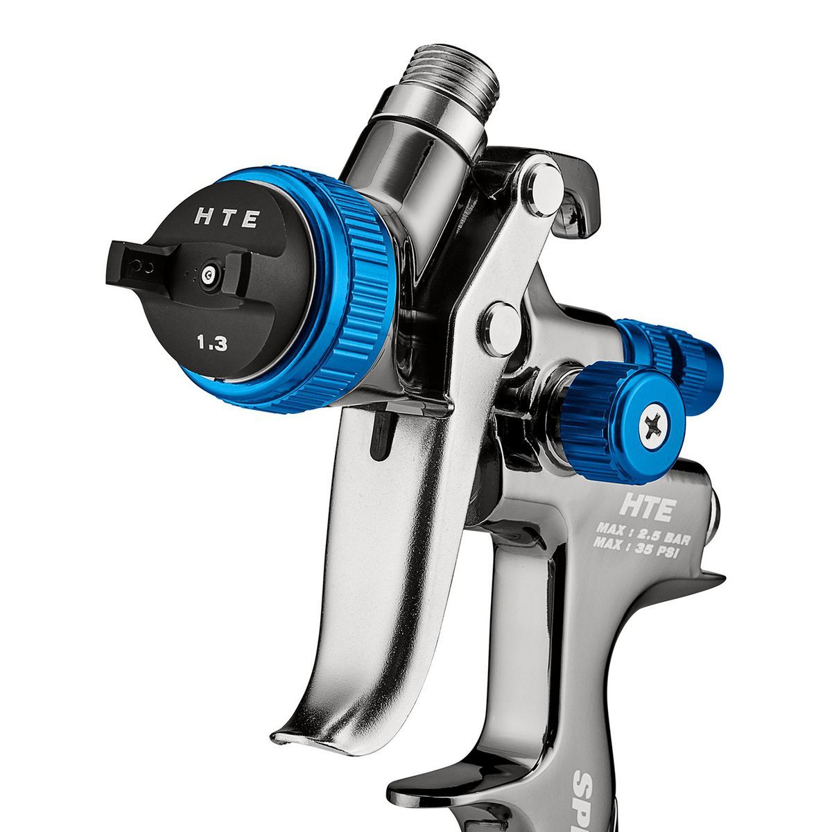 Gravity-Feed Air Spray Gun with Side Fan Control X51141