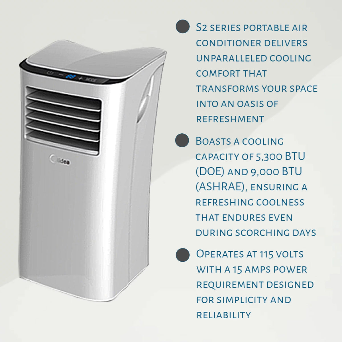 5,000 BTU Portable Air Conditioner S874025