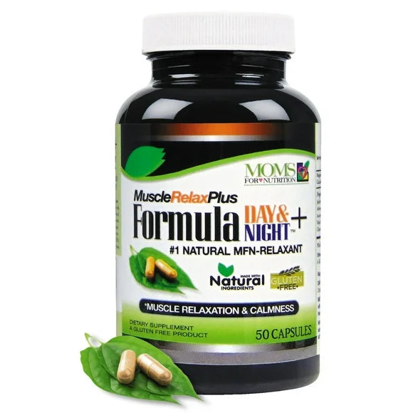 Natural Muscle Relax 1,150 Milligram 50 Capsules Q85235