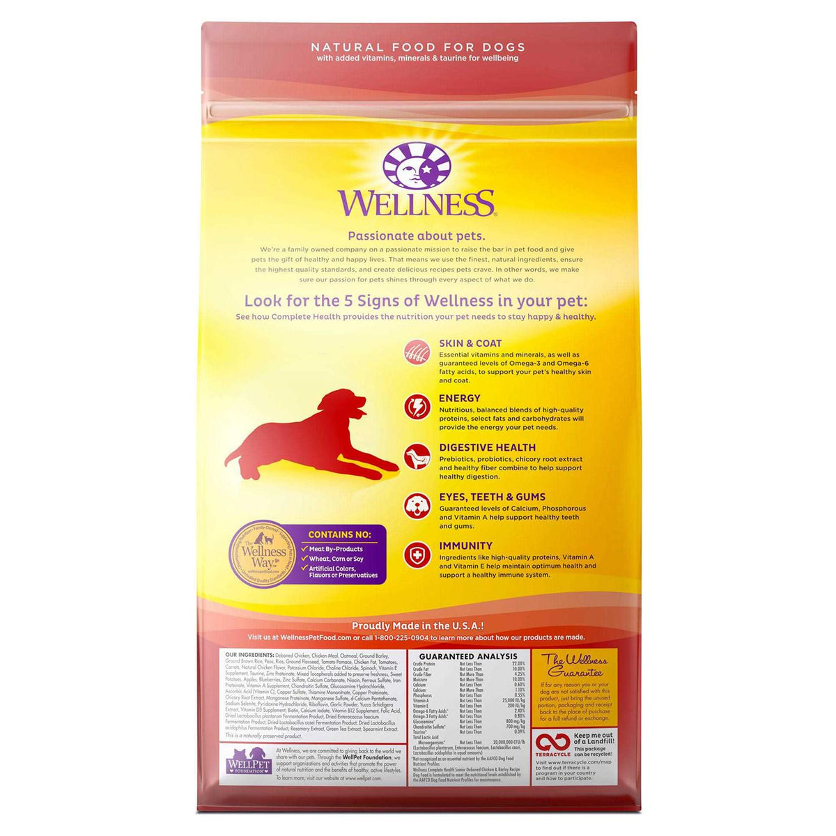 Chicken Senior Dry Dog Food C970343