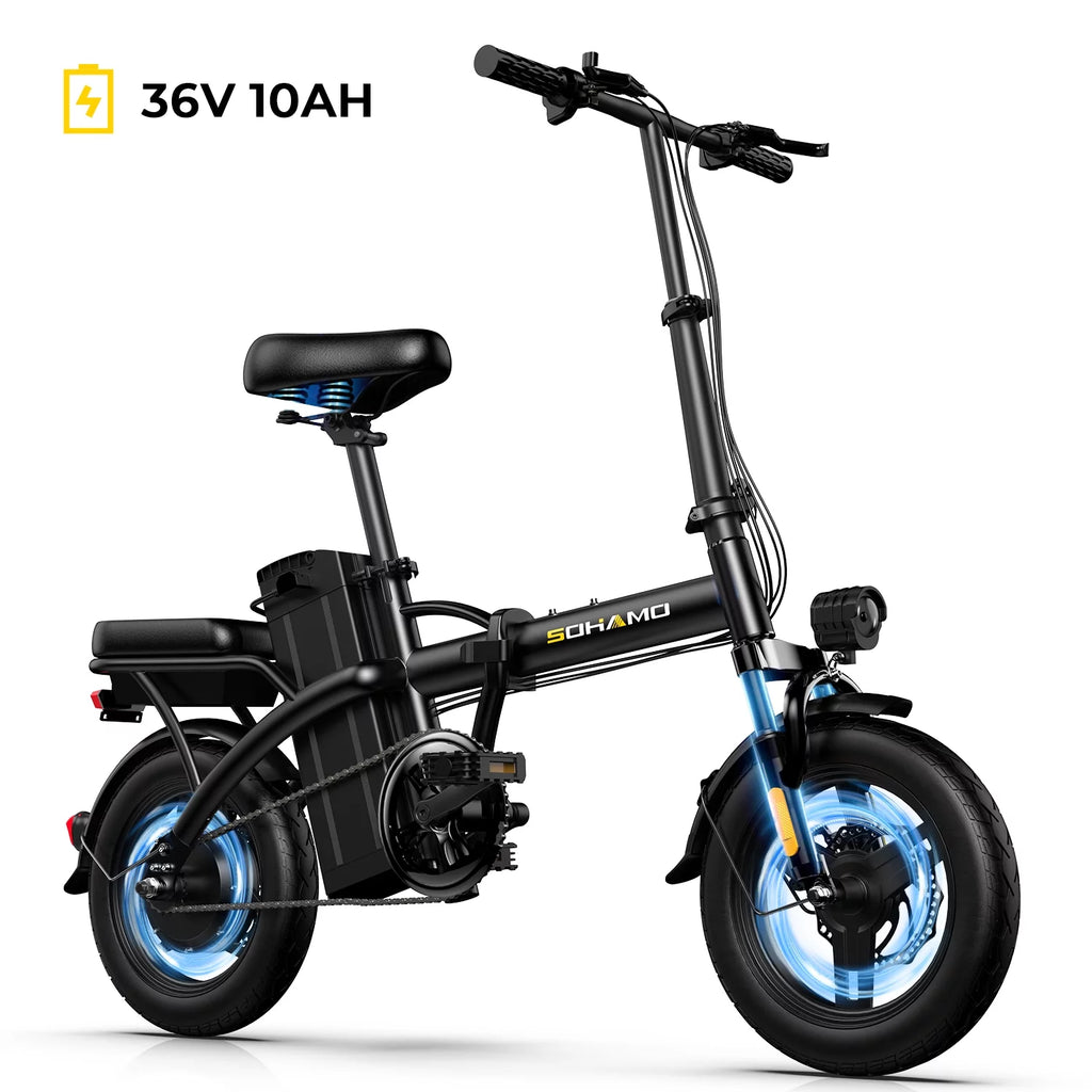 Foldable 36V 10Ah 400W Motor Electric Bike Q56458