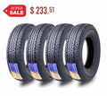 Set of 4 ST 205/75R14 Trailer Tires A8947