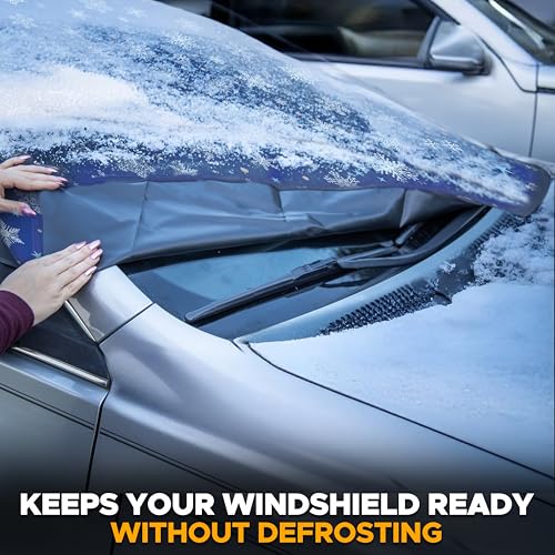 Heavy Duty 600D Oxford Fabric Windshield Cover S540