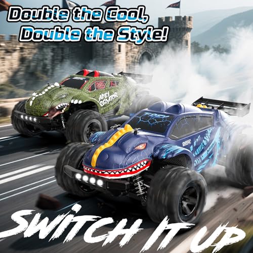 1:16 4WD Off-Road RC Monster Truck with 2 Batteries N473