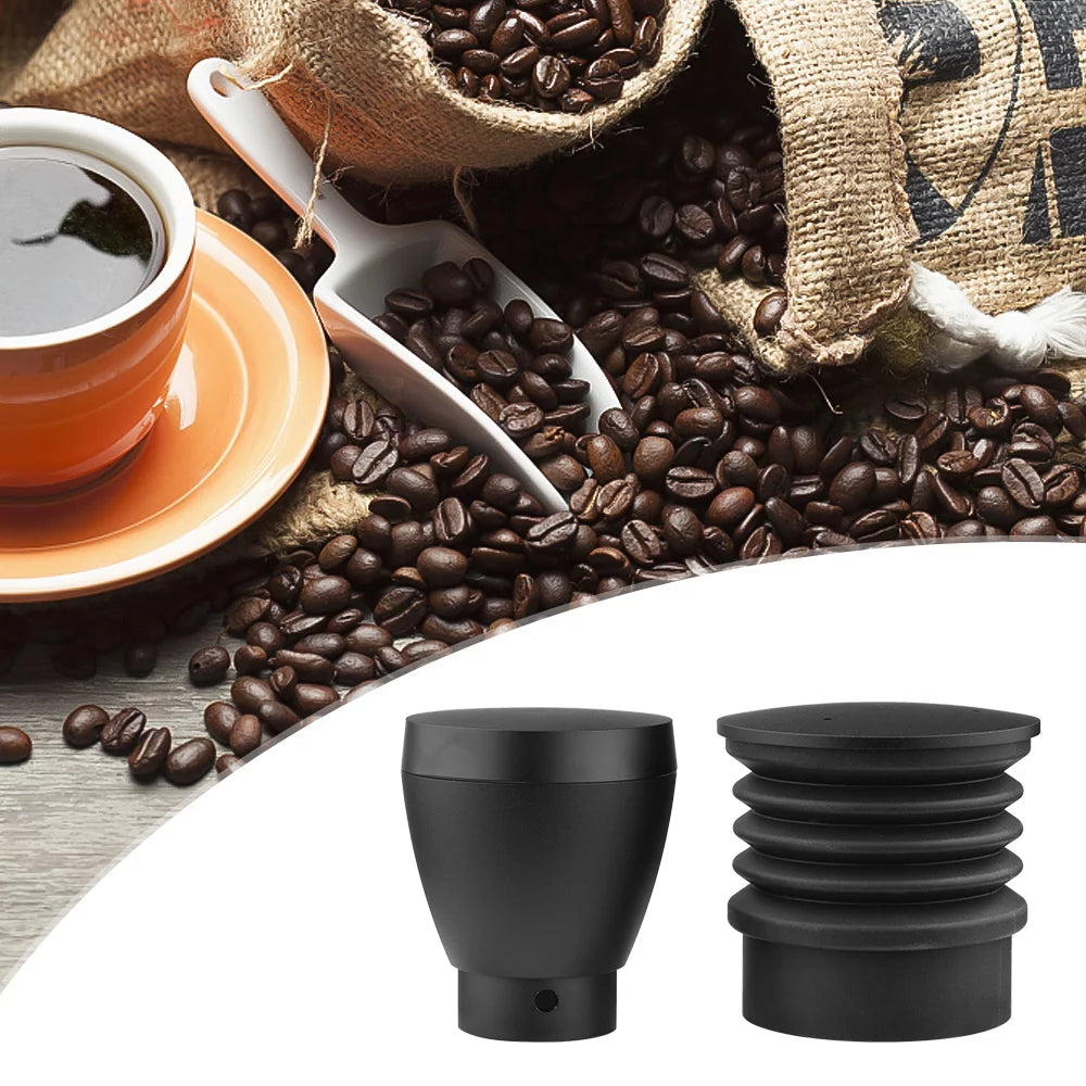 Aluminum Alloy Single Dose Hopper with Silicone Bellow Coffee Grinder Accessories T92900
