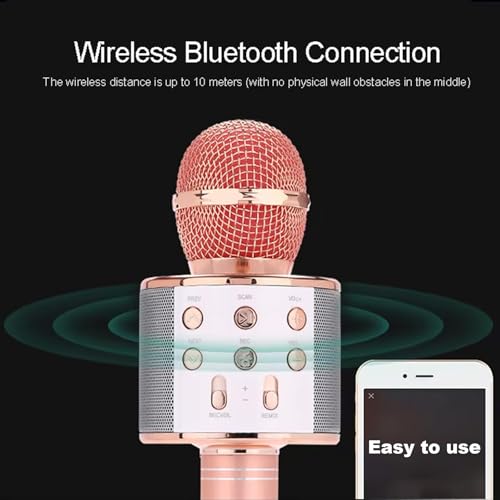 Wireless Bluetooth Karaoke Microphone 3-in-1 U593374
