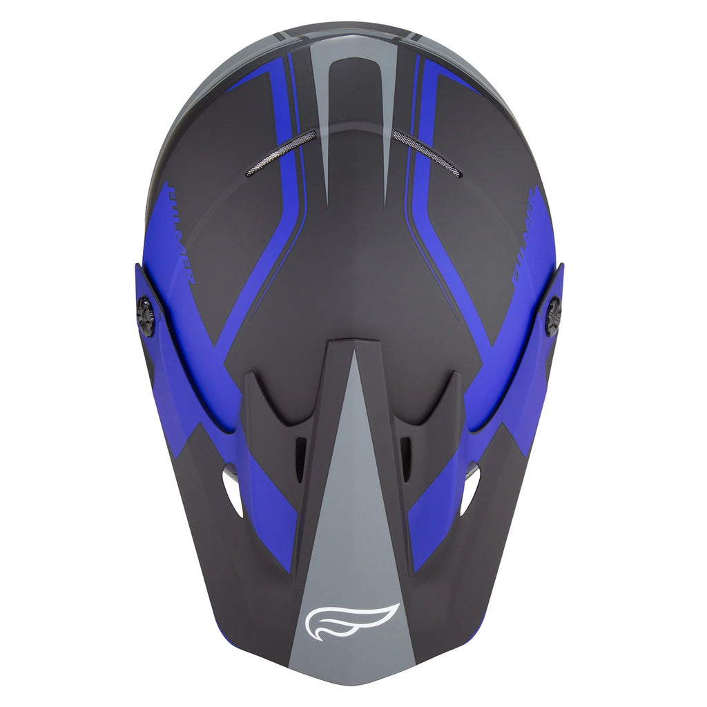 Matte Blue Off-Road Helmet D11153