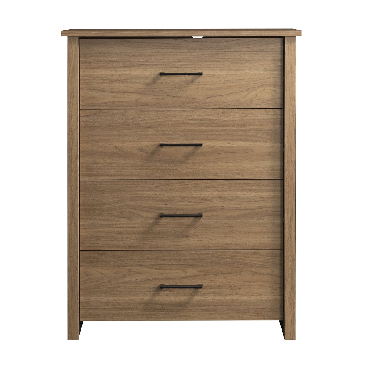4 Drawer Walnut Finish Dresser T3351