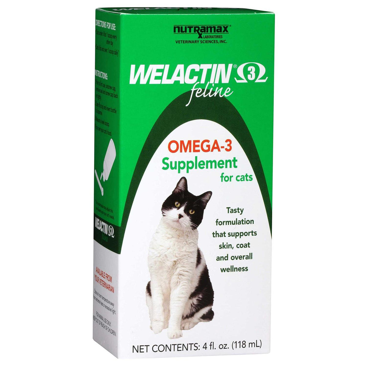 Omega-3 Fish Oil Liquid Skin Coat Supplement for Cats M834