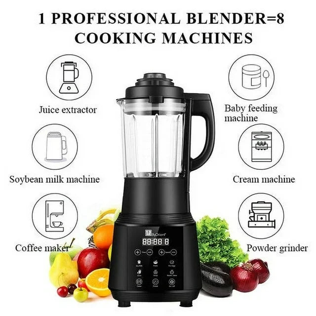 Heating Blender 1.75L Tempered Glass Jar R315393