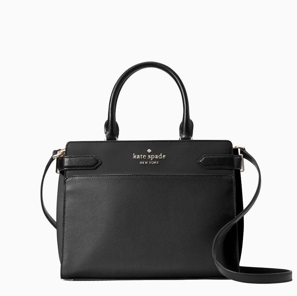 Black Large Satchel N37754