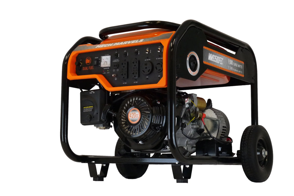 9000 Watt Dual Fuel Portable Power Generator L52895