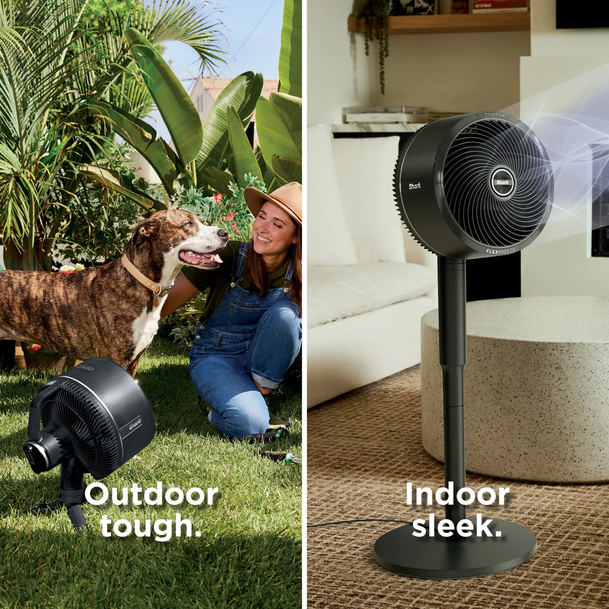 Cordless & Corded Indoor Outdoor Fan S943