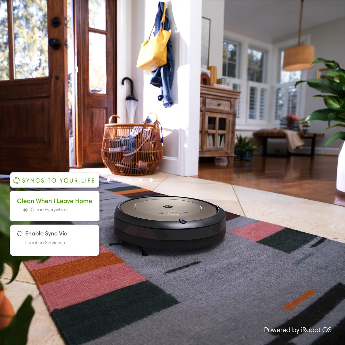 Wi-Fi Connected Self-Emptying Robot Vacuum V372461
