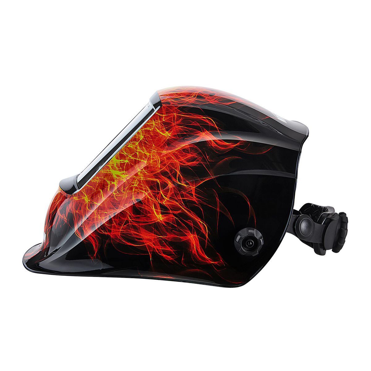 Auto-Darkening Welding Helmet with Flame Design R56801