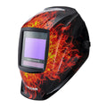 Auto-Darkening Welding Helmet with Flame Design R56801