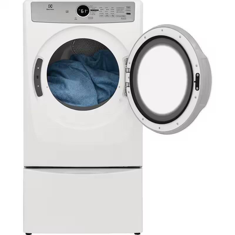 Electric Dryer Front Load White W9700