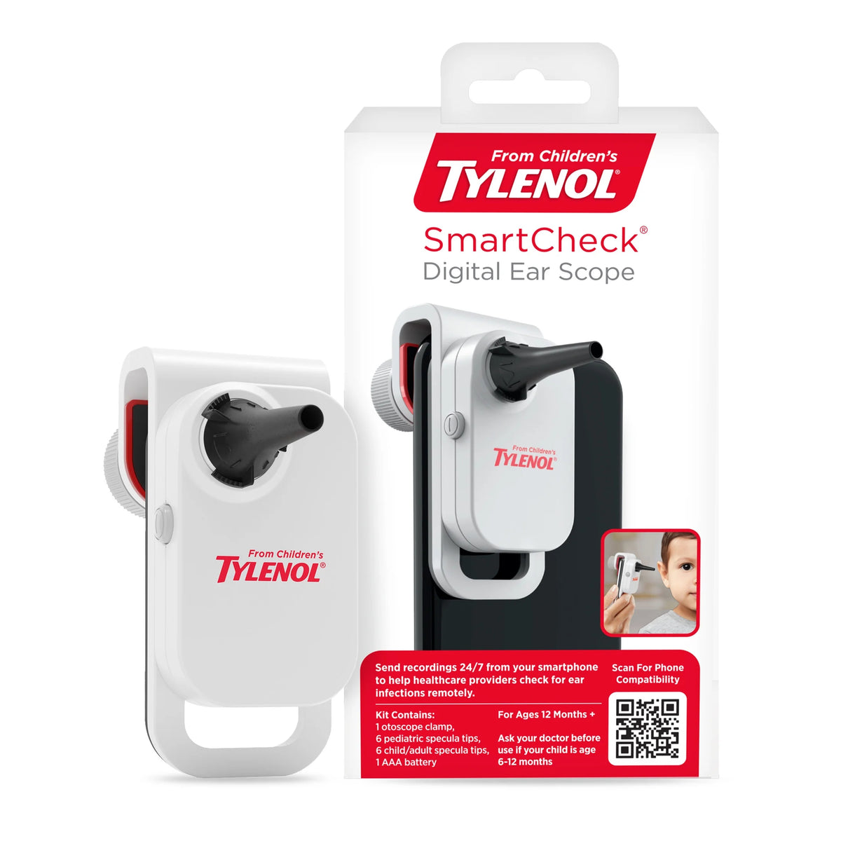 Digital Ear Scope Otoscope Kit W303080